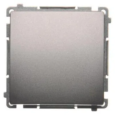 Produktbild von Kontakt-Simon BMS1.01/21, Drucktasten-Schalter, Kunststoff, Edelstahl, IP20, IP44, 250 V, 10 A