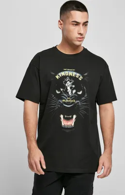 Image de Mr. Tee Kindness No Weakness Oversize Tee noir - XS