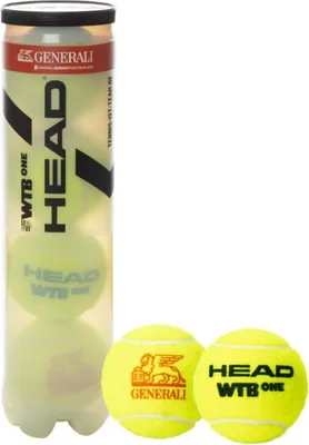 Produktbild von Head Tennis Bälle 4B Head WTB One 4-Ball Dose
