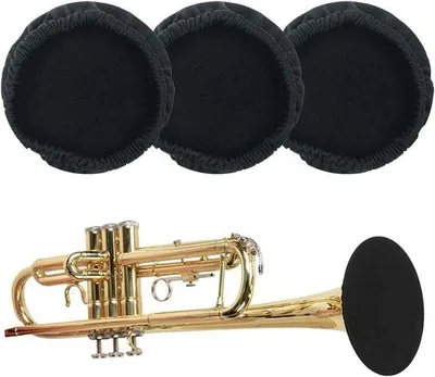 Zdjęcie produktu dla Zestaw 3 miękkich pokrowców ochronnych na instrumenty muzyczne – saksofon, trąbka, klarnet, róg, puzon – ochronne pokrowce z tkaniny poliestrowo-bawełnianej