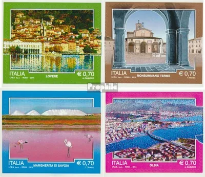 Produktbild von Briefmarken Italien 2014 Mi 3713-3716 (kompl.Ausg.) postfrisch Tourismus