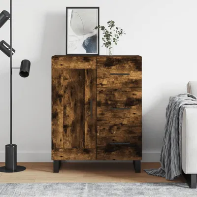 Produktbild von vidaXL Sideboard Räuchereiche 69,5x34x90 cm Holzwerkstoff