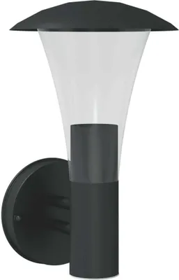 Produktbild von vidaXL Außenwandleuchte Schwarz Edelstahl