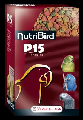 Productafbeelding van Vogelvoer Versele-Laga NutriBird P15 Tropical, groot parkiet, 1 kg