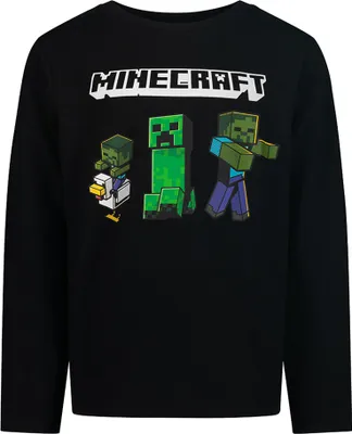 Productafbeelding van MINECRAFT Trio MOBS langarmshirt, maat 152