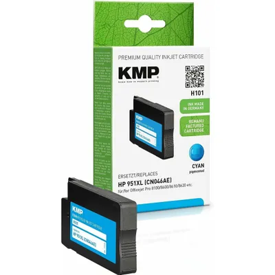 Productafbeelding van KMP Printtechnik AG 1723,4003 KMP Patrone HP CN046AE NR. 951XL cyan 1500 S. H101 refilled