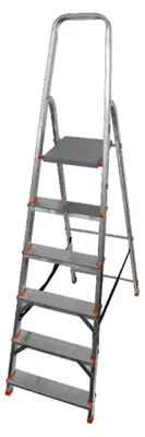 Obrázek produktu pro Aluminiový Žebřík 6 Schodů Aron Al-Uss 6