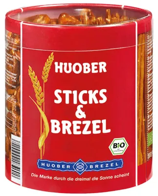 Produktbild von Huober Sticks & Brezel  300g