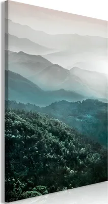 Produktbild von Italienischer Leinwand Leinwandbild - Beautiful Tuscany (1 Part) Vertical 80x120 cm Landschaften c-B-0423-b-a