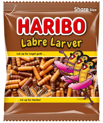 Produktbild von Haribo Labre Larver 325g