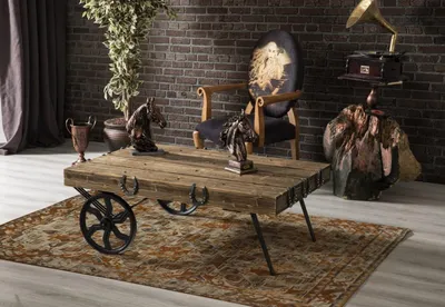 Produktbild von Couchtisch Design Wohnzimmer Luxus Holz zeitgenössische Möbel Tisch Möbel Tische