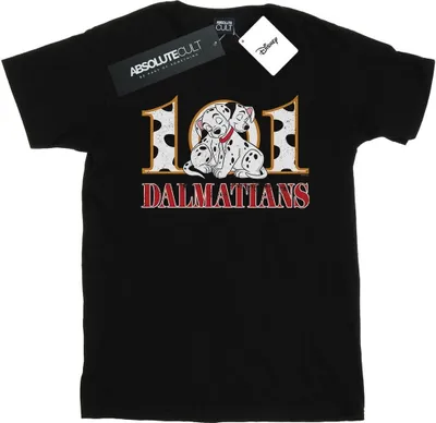 Produktbild von Disney - "101 Dalmatians" T-Shirt für Herren BI19730 (4XL) (Schwarz)