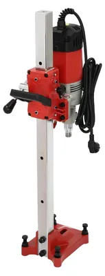 Immagine prodotto di Carotatrice per calcestruzzo - Supporto per carotatrice - 2300 W, 220 V - Diametro di foratura 0–165 mm - Profondità di foratura 80 cm - Spina UE