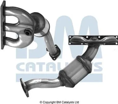Produktbild von BM CATALYSTS Katalysator Kat für BMW 5 Limousine (E60) BM91351H