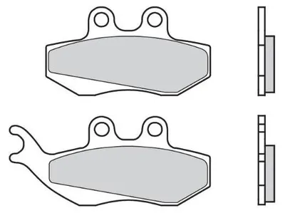 Produktbild von BREMBO Bremsbeläge Satz für PIAGGIO MOTORCYCLES HEXAGON 07012