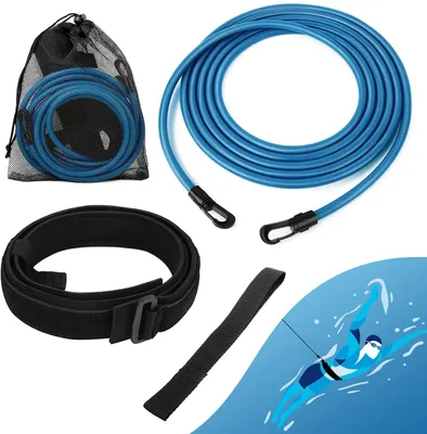 Produktbild von Schwimmgurt f眉r Pool schwimmtrainer Pool schwimmg眉rtel schwimmgurt Erwachsene schwimmgurt Kinder, blau(Blau)