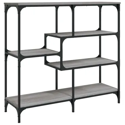Obrázek produktu pro vidaXL Konzolový stolek Grey Sonoma 103x32x95 cm Dřevěné konstrukce