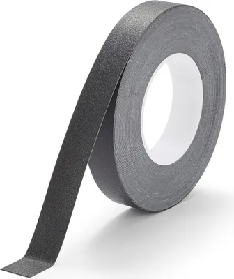 Obrázok produktu pre Neabrazívna elastická lepiaca páska, čierna, 25 mm/18,3 m