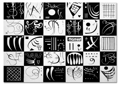 Image de Giallobus - Trente - Vassily Kandinsky - 70L x 50l cm - Tableau - Verre acrylique