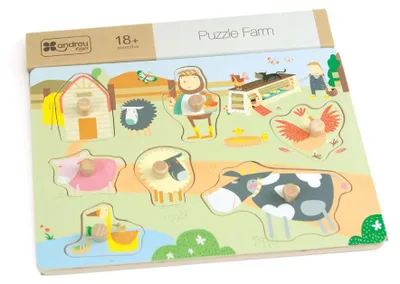 Produktbild von ANDREU Toys 16102, 7 Stück(e), Tiere, 2 Jahr(e)
