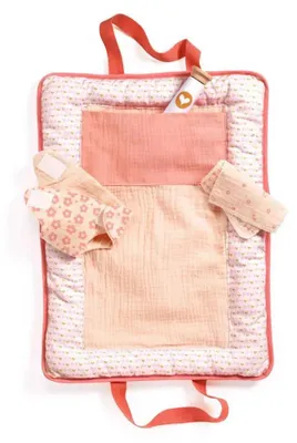 Produktbild von Djeco Puppen Wickeltasche Pink Peak