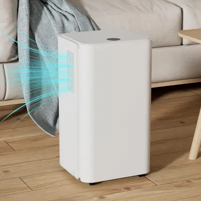 Produktbild von Jayseuw Luftentfeuchter 16L/Tag, Raumentfeuchter 38dB, Lufttrockner inkl. 2L Wassertank & 24H Timer Entfeuchter, Dehumidifier