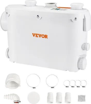 Produktbild von VEVOR Sanitär Mazerator Abwasserpumpe 500W Prävalenz effizient leise robust
