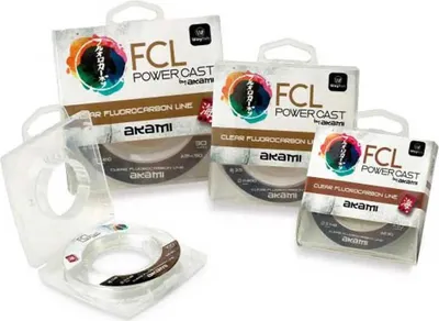 Zdjęcie produktu dla Akami Fcl Power Cast 50 M Flurocarbon Transparent 0.405 mm Transparent 0.405 mm
