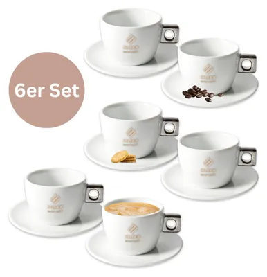 Produktbild von Caffè Moak Cappuccinotasse mit Untertasse 6er Set