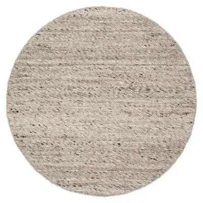Produktbild von Wollteppich Rund - Feline Braun/Meliert