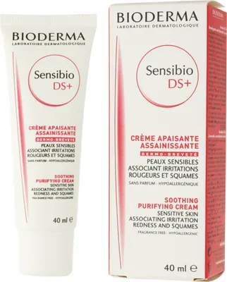 Zdjęcie produktu dla BIODERMA Sensibio DS+ Creme, krem 40 ml