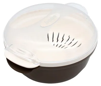 Produktbild von BAMA Dampftopf COOKY 1,8 l, braun