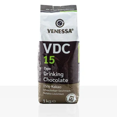 Obrázok produktu pre Venessa Drinking Chocolate VDC 15 cocoa - 1kg Drinking Chocolate 15% obsah kakaa