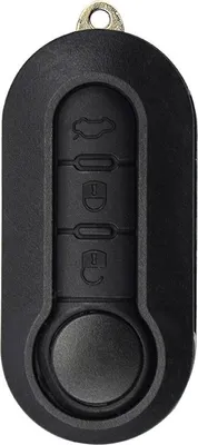Produktbild von INF Auto Schlüsselgehäuse für Fiat/博悦/依维柯 ABS Schwarz 8x4x1.5cm 1 Stück