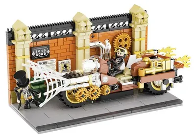 Obrázek produktu pro Steampunková honička na motocyklech