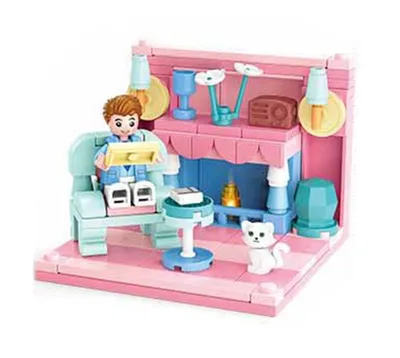 Produktbild von Sluban M38-B0757B - Mini Handcraft - Wohnzimmer (116 Teile)
