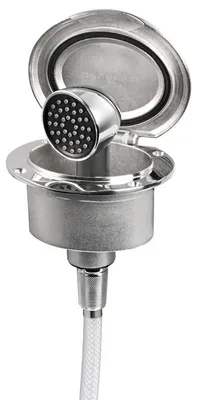 Immagine prodotto di Doccia a soffione Elissa Keji II con tubo flessibile in PVC da 2,5 m - Osculati 15.305.00