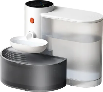 Obrázek produktu pro Vodní fontána Smart Cat, objem 3 l, bezdrátová a dobíjecí, ŠEDÁ, 3 l