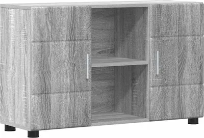 Produktbild von (Robust Möbel) Sideboard Graues Sonoma 88,5x30,5x55,5cm Holzwerkstoff - Wohnwände DE640487