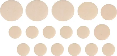 Image de Pièces pour pads de clarinette, 17 pièces de rechange pour pads d'accessoires, durables pour la maison