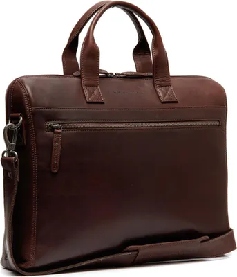 Produktbild von The Chesterfield Brand Businesstasche Aktentasche mit Laptopfach Levanto Laptopbag Brown dunkelbraun