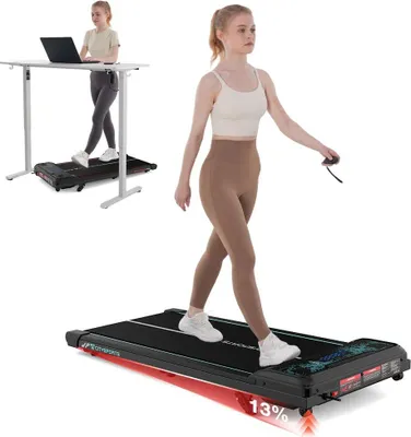 Immagine prodotto di Tapis roulant, connettività Bluetooth, inclinazione regolabile, verde