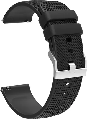 Produktbild von INF Řemínek k hodinkám 20 mm pro Garmin, Samsung, Huawei, Amazfit Černá