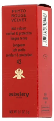 Produktbild von Rtěnka (Phyto Rouge Velvet) 3 g - Odstín: 43 Rouge Ardent