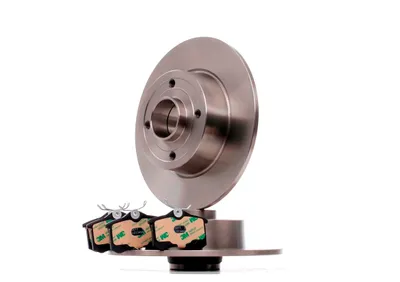 Produktbild von 2X Bremsscheiben + Bremsbeläge Hinten