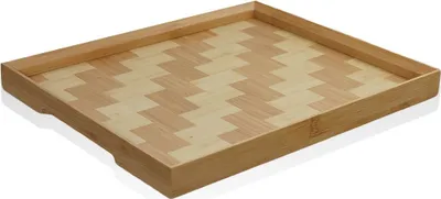 Obrázok produktu pre Hermia Concept, TPS0066, Tablett, 100 % BAMBUS, Nussbaum, 31 x 28 x 3 cm