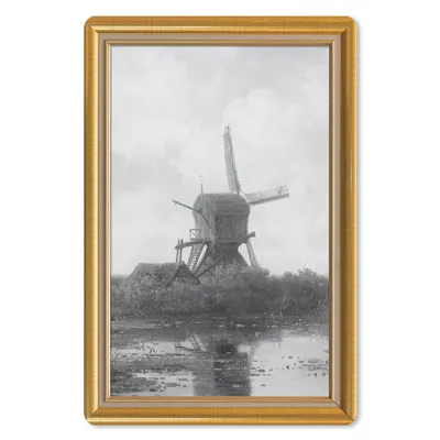 Produktbild von MuchoWow® Mauspad Mousepad Kunst - Alte Meister - Liste - Gold 18x27 cm - Mousepads - Maus Mat - Pad - Mausunterlage