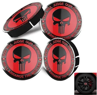 Radnabenkappen Universal - Durchmesser 56 mm - 4 Stück - Perfekte Passform - Geeignet für Alle Autoreifen - Maßkontrolle als