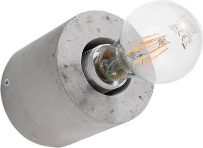 Image de LUMILO SENSIX 1 Lampe en béton E27, gris, IP20, dimmable