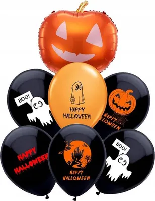 Immagine prodotto di Set di palloncini in lattice per Halloween, 7 pezzi.